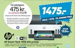 Bilka HP Smart Tank 7305 AIO printer tilbud