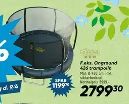 Bilka Onground 426 trampolin tilbud