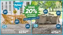 Bilka Spar 20% på udvalgte havemøbler tilbud