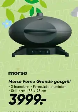 Bilka Morsø Forno Grande gasgrill tilbud