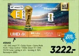 Bilka Hisense 65A6Q tilbud