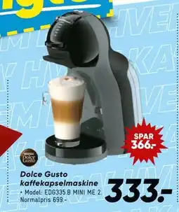 Bilka Dolce Gusto kaffekapselmaskine tilbud