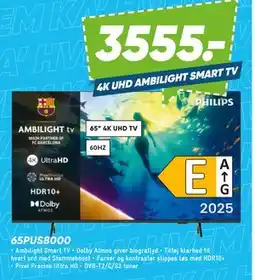 Bilka Philips 65PUS8000 tilbud