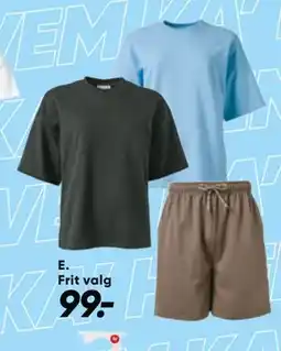 Bilka Sweat T-shirt eller shorts tilbud