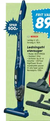 Bilka Ledningsfri støvsuger tilbud