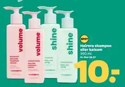 Netto Hairera shampoo eller balsam tilbud
