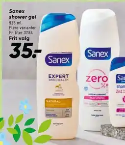 Bilka Sanex shower gel tilbud