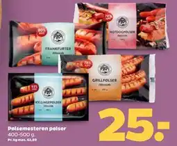 Netto Pølsemesteren pølser tilbud