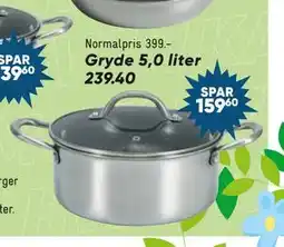Bilka Gryde 5,0 liter tilbud