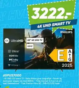 Bilka Philips 65PUS7000 tilbud