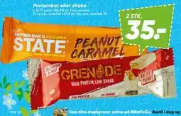 Bilka Proteinbar eller shake tilbud