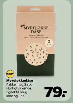 Netto Myrelokkedåse tilbud