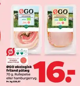 Netto ØGO økologisk friland pålæg tilbud