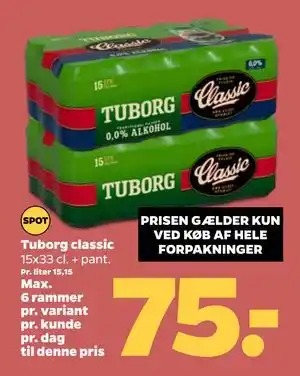 Netto Tuborg classic tilbud