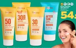 Netto Derma solcreme eller aftersun tilbud