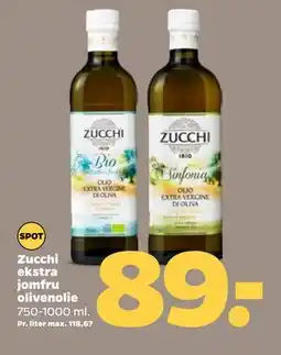 Netto Zucchi ekstra jomfru olivenolie tilbud