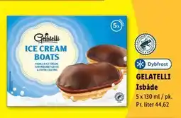 Lidl GELATELLI Isbåde tilbud