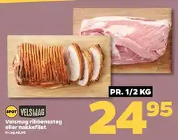Netto Velsmag ribbenssteg eller nakkefilet tilbud