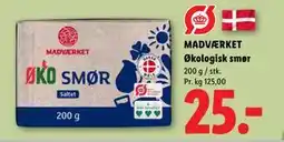 Lidl MADVÆRKET Økologisk smør tilbud