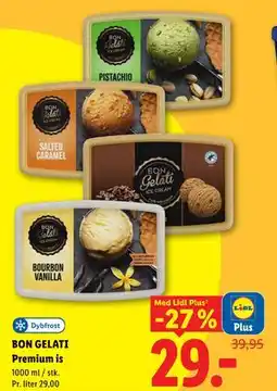 Lidl BON GELATI Premium is, App-pris tilbud