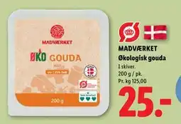 Lidl MADVÆRKET Økologisk gouda tilbud
