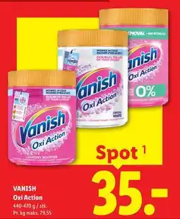 Lidl VANISH Oxi Action tilbud