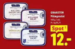 Lidl GRAASTEN Pålægssalat tilbud