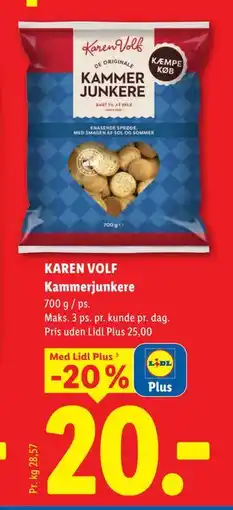 Lidl KAREN VOLF Kammerjunkere tilbud