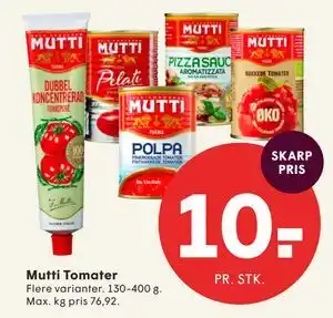 SPAR Mutti Tomater tilbud