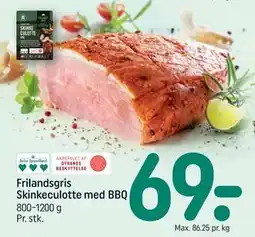 REMA 1000 Frilandsgris Skinkeculotte med BBQ tilbud