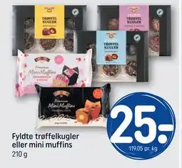 REMA 1000 Fyldte trøffelkugler eller mini muffins tilbud