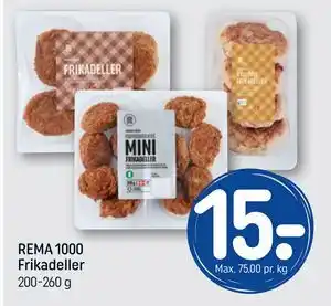 REMA 1000 REMA 1000 Frikadeller tilbud