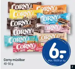 REMA 1000 Corny müslibar tilbud