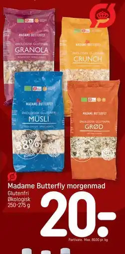 REMA 1000 Madame Butterfly morgenmad tilbud