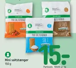 REMA 1000 Mini saltstænger tilbud