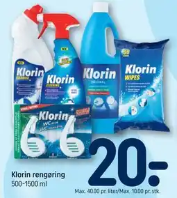 REMA 1000 Klorin rengøring tilbud