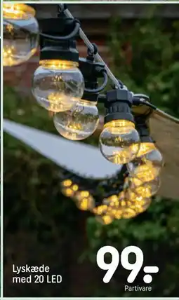 REMA 1000 Lyskæde med 20 LED tilbud