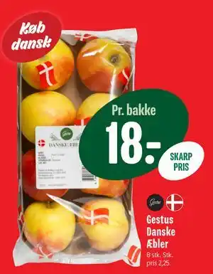 Min Købmand Gestus Danske Æbler tilbud