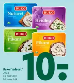 Coop 365 Buko flødeost tilbud