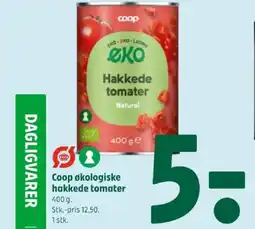 Coop 365 Coop økologiske hakkede tomater tilbud