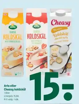 Coop 365 Arla eller Cheasy koldskål tilbud