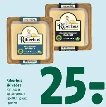 Coop 365 Riberhus skiveost tilbud