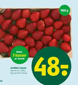 Coop 365 Jordbær i kasse tilbud