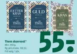 Coop 365 Them skæreost tilbud