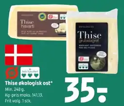 Coop 365 Thise økologisk ost tilbud