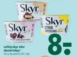 Coop 365 Luftig skyr eller dessertskyr tilbud
