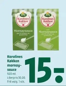 Coop 365 Arla Karolines Køkken mornay- sauce tilbud