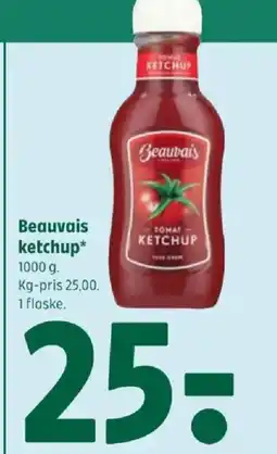 Coop 365 Beauvais ketchup tilbud