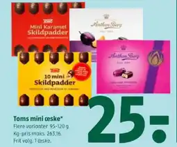 Coop 365 Toms mini æske tilbud