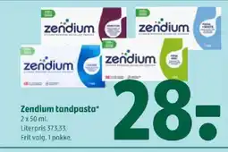 Coop 365 Zendium tandpasta tilbud